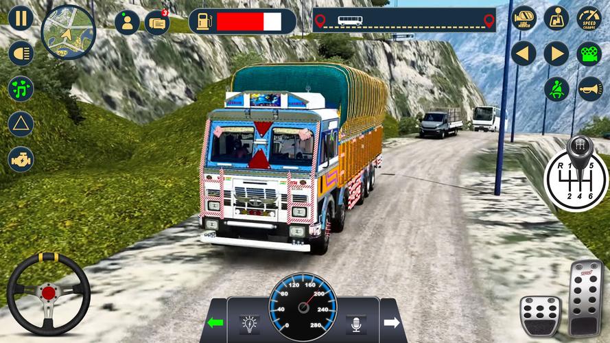 Indian Truck Drive Lorry Gamesスクリーンショット0