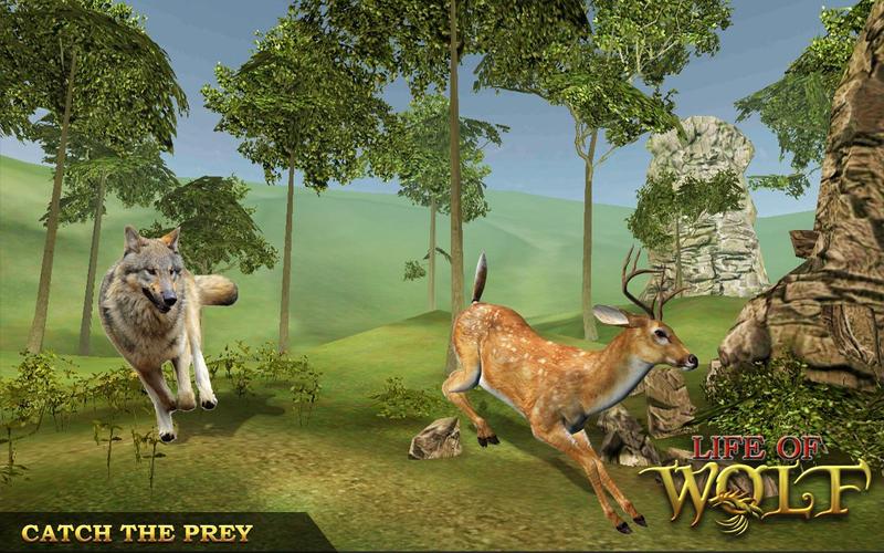 Wolf Life Simulator capture d’écran 2