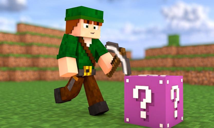 Lucky block mod for mcpe Zrzut ekranu 0