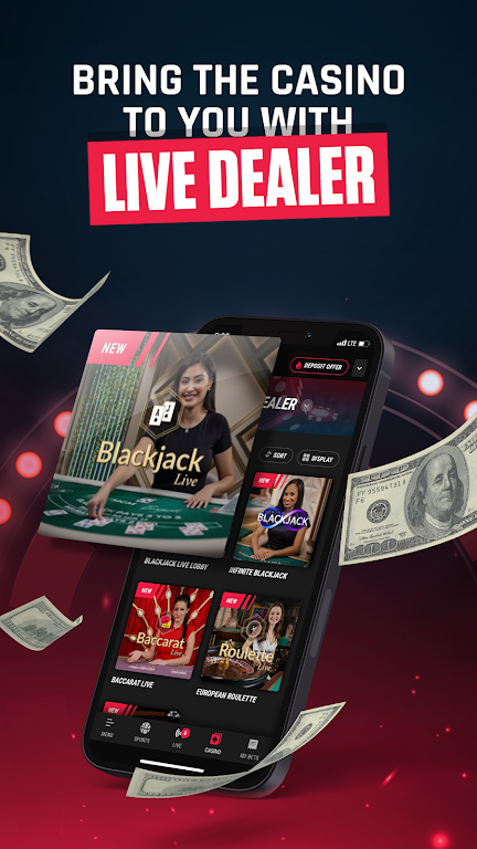 PointsBet NJ Online Casino屏幕截圖2