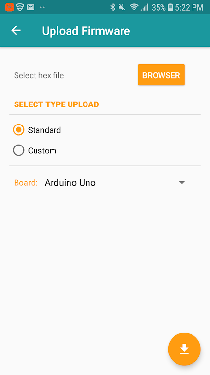 Arduino Hex Uploader-Bin/Hex应用截图第1张