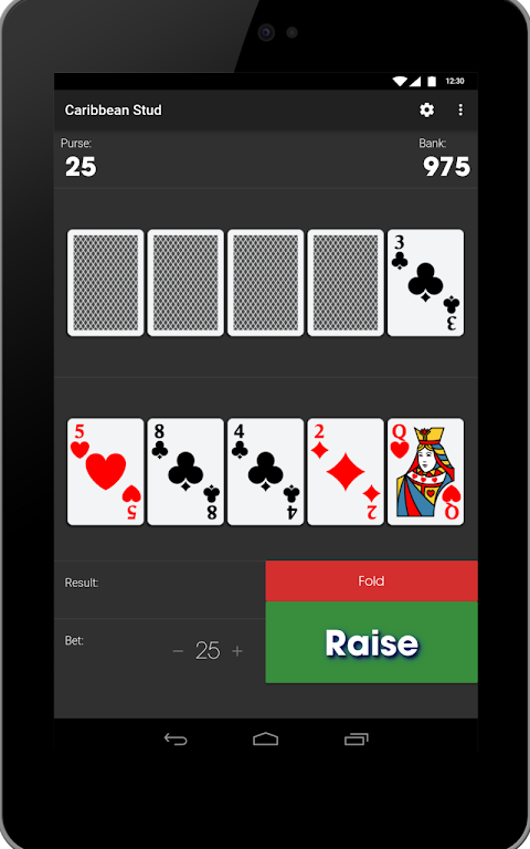 Caribbean Stud - Poker Style Card Game ảnh chụp màn hình 1