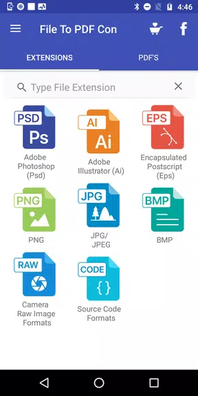 File to PDF Converter(AI, PSD) screenshot 0