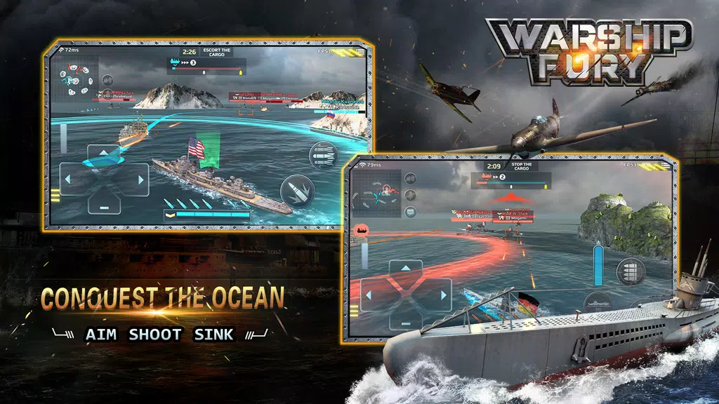 Warship Fury屏幕截圖2