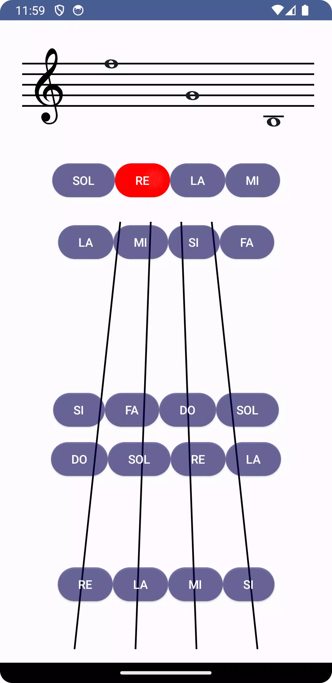 Violin Trainer screenshot 1