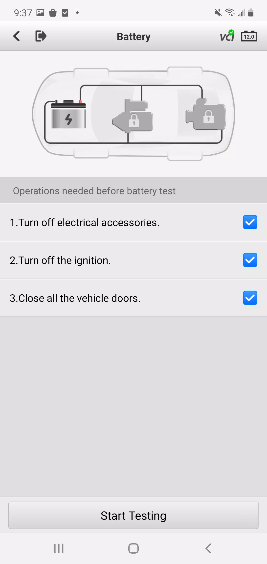 Battery Testスクリーンショット3