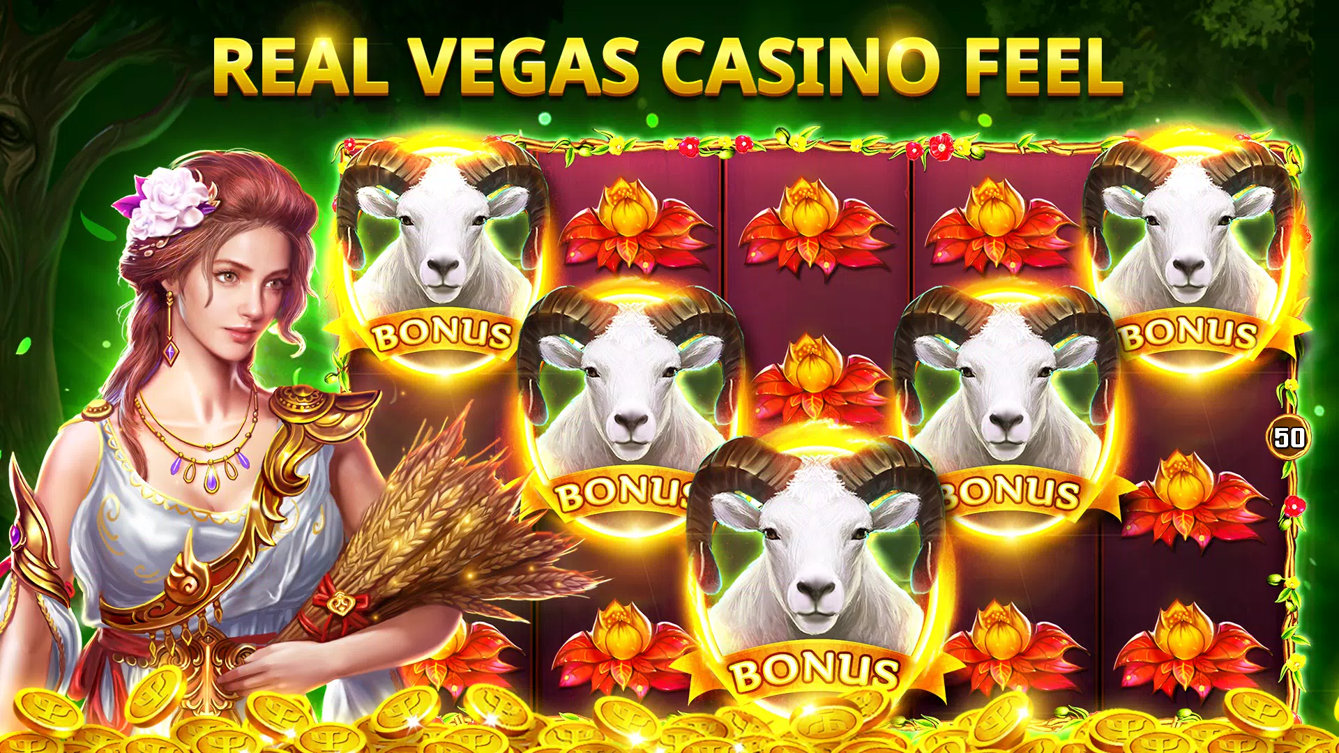 slots Myth - Slot Machines MODスクリーンショット1