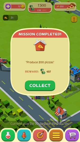 Pizza Factory Tycoon - Idle Clicker Game captura de pantalla 1