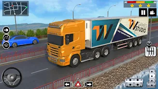 Car Transporter Truck Games 3D screenshot 1