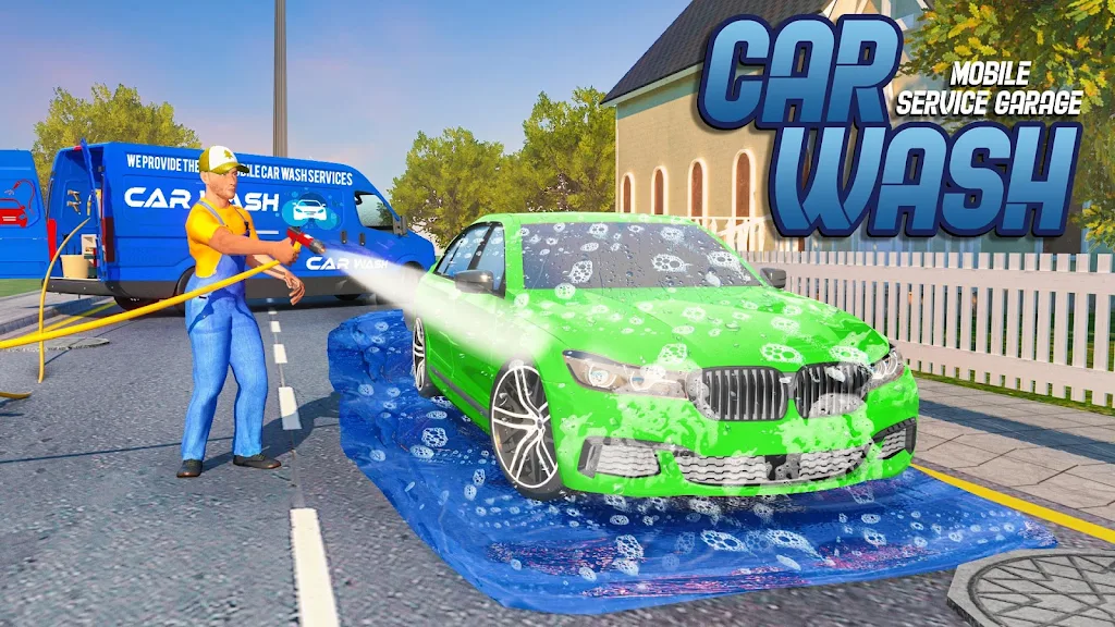 Mobile Car Wash: Car Games 3d স্ক্রিনশট 1