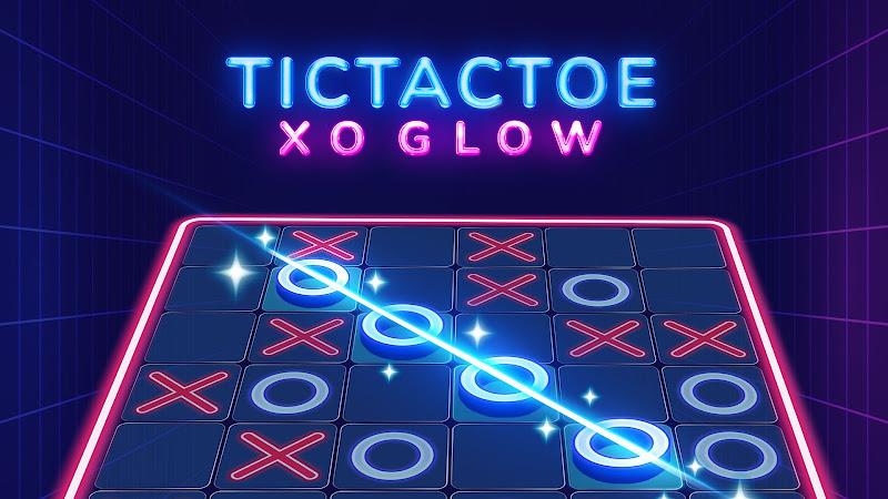 Tic Tac Toe - XO Glow Screenshot 0