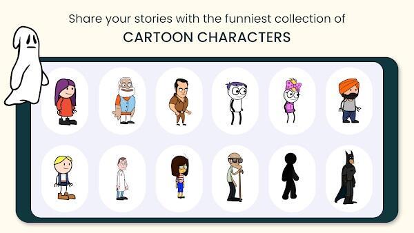 TweenCraft Cartoon Video Maker Скриншот 2