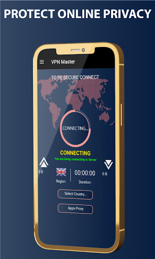 VPN Proxy Master Safe & secure capture d’écran 3