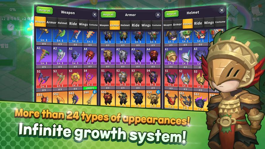 Idle Iron Knight captura de pantalla 1