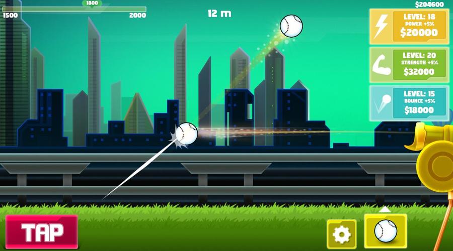 Flick Hit Baseball : Home Run应用截图第0张