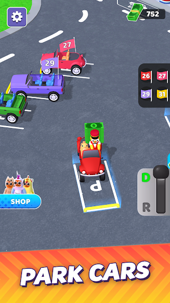 Valet Master - Car Parking Mod ကိုဖန်သားပြင်0