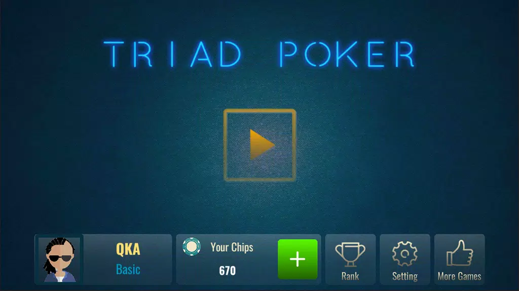 Lieng Offline - Triad Poker 3 экрана 0