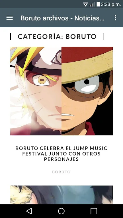 Noticias Anime屏幕截圖0
