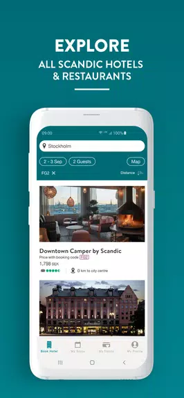 Scandic Hotels screenshot 2