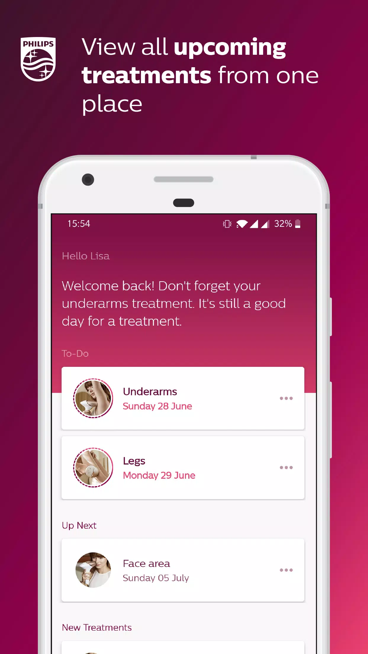 Philips Lumea IPL screenshot 0