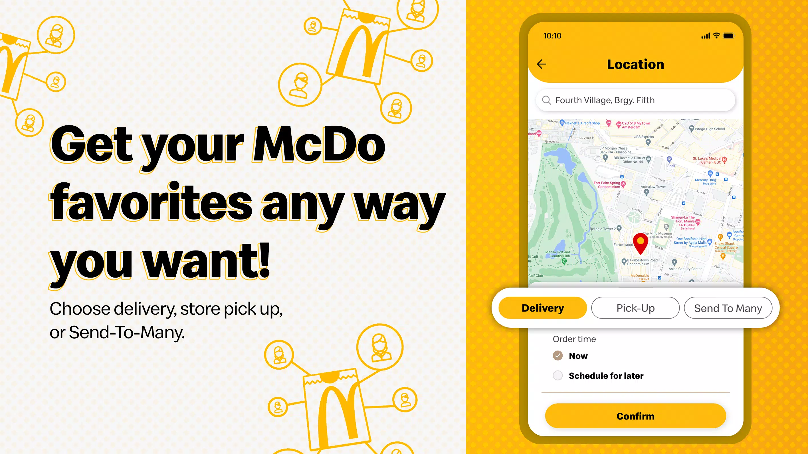 ภาพหน้าจอ McDelivery PH 3