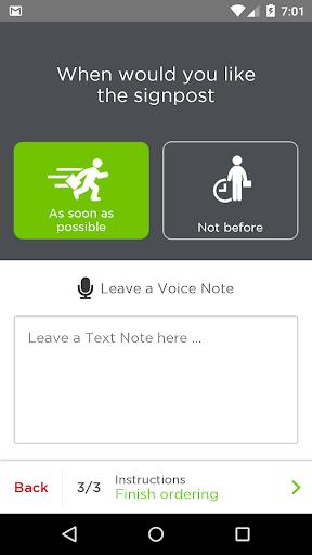 Up Sign Down屏幕截圖2