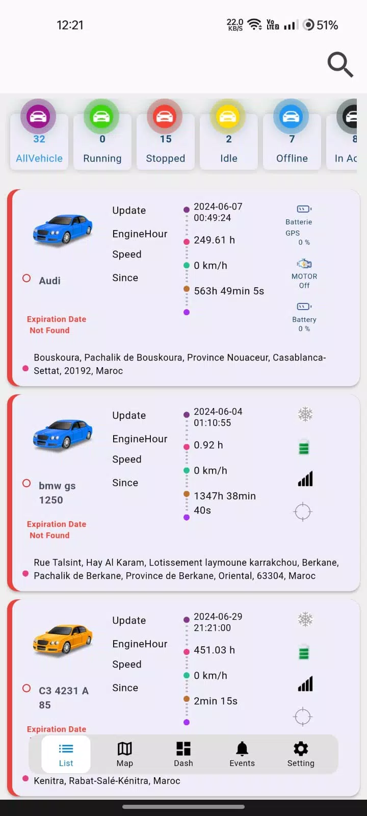 Zenata gps capture d’écran 1