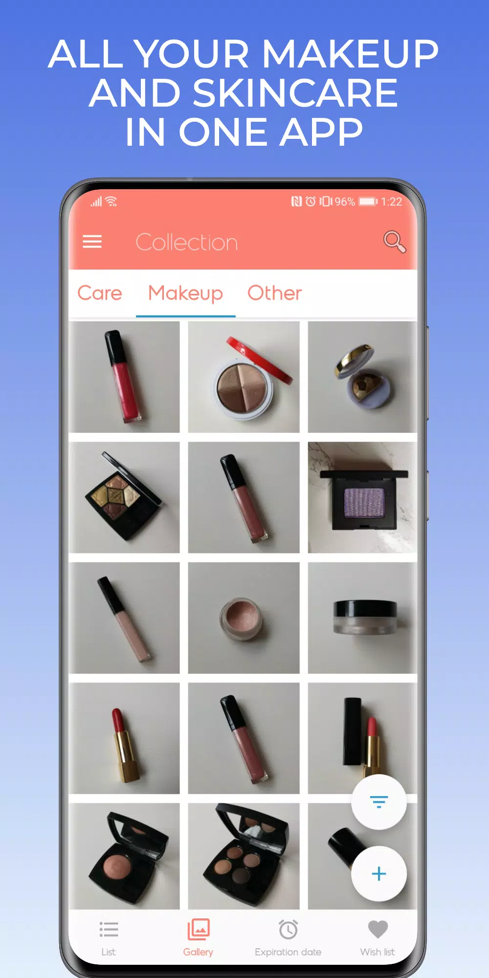 Beautistics: Makeup Organizer capture d’écran 3