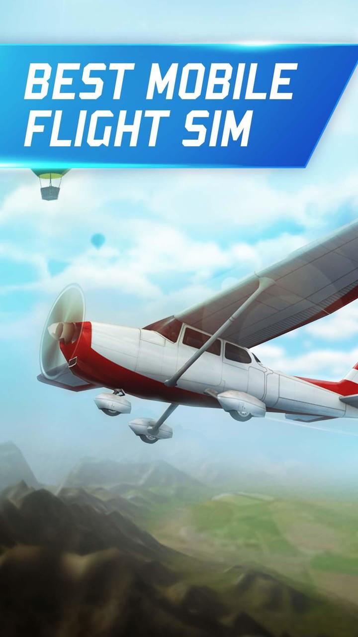 Flight Pilot:Simulator 3D ảnh chụp màn hình 1