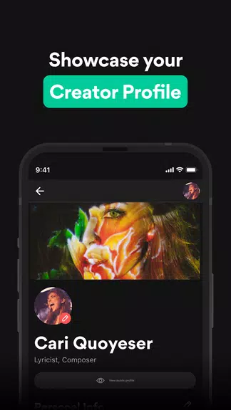 Musixmatch Pro for Artists ảnh chụp màn hình 2