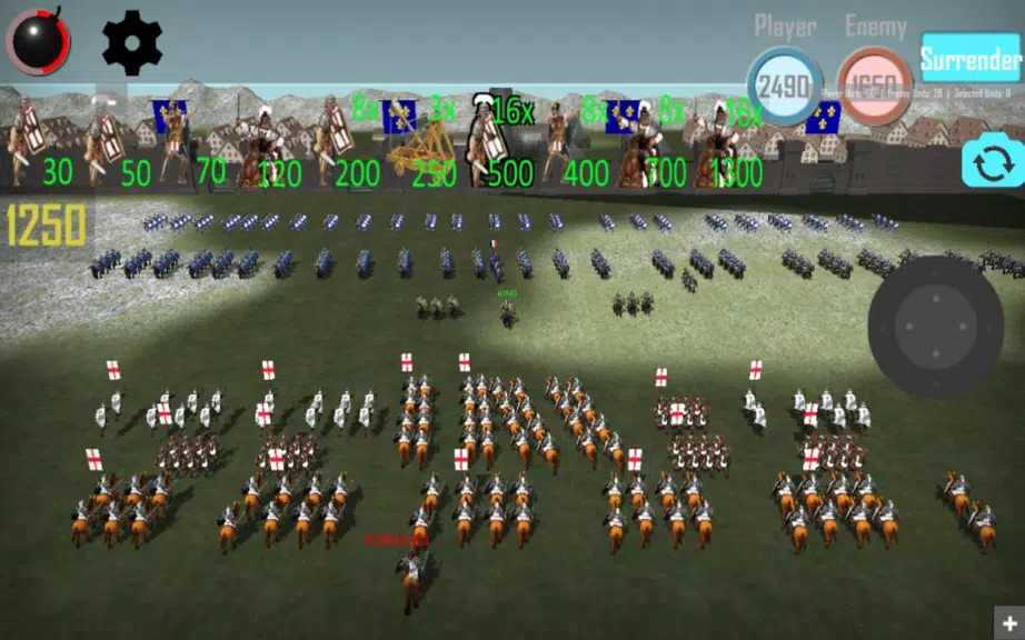 ภาพหน้าจอ MEDIEVAL WARS: FRENCH ENGLISH 2