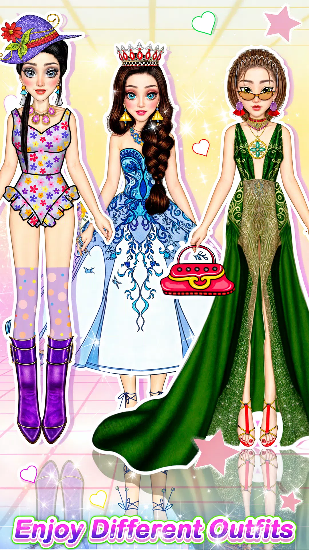 Paper Doll: Dress Up DIY Game スクリーンショット 2