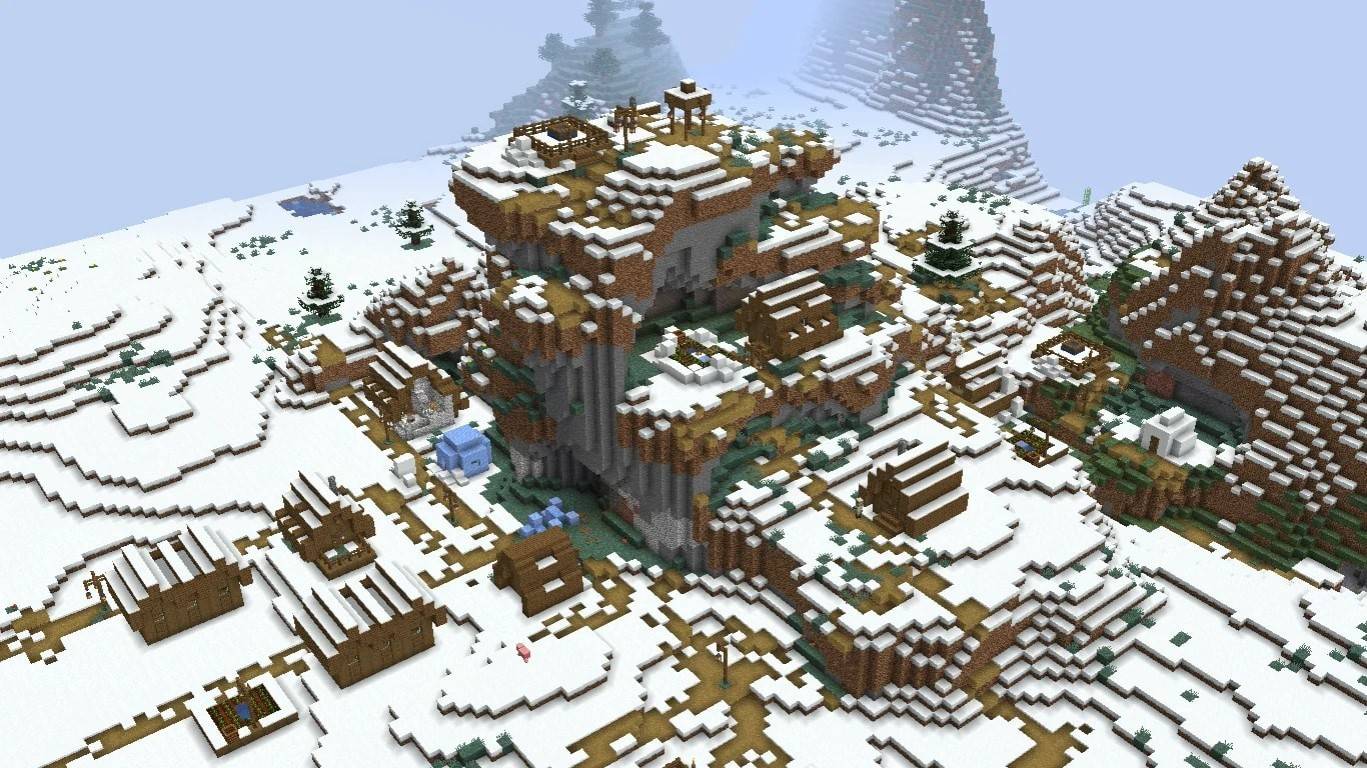 Minecraft Snow Biome Samen