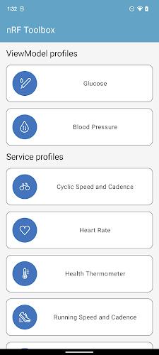 nRF Toolbox for Bluetooth LE экрана 0