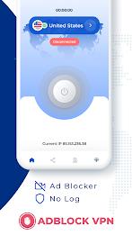 Adblock VPN - Get Adblock IP Capture d'écran 1