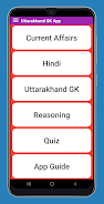 Uttarakhand General Knowledge स्क्रीनशॉट 2