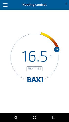 Baxi Thermostat Screenshot 1