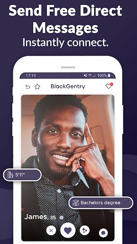 BlackGentry – Black Dating App ภาพหน้าจอ 1