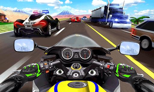 Moto Bike Highway Traffic Race Screenshot 2