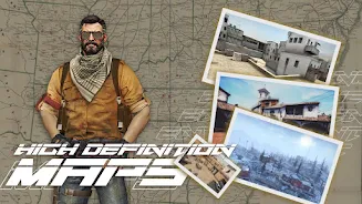 Counter Strike Sniper 3D Games ảnh chụp màn hình 2