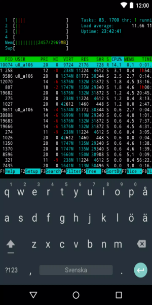 Termux экрана 1