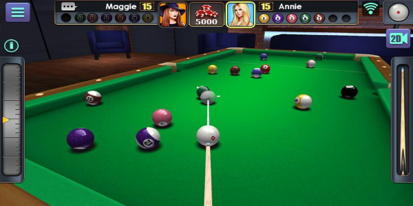 3D Pool Ball ảnh chụp màn hình 1