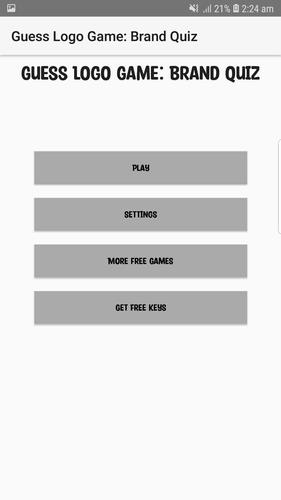 Guess Logo Game: Brand Quiz capture d’écran 0