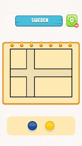Flag Painting Puzzle экрана 2