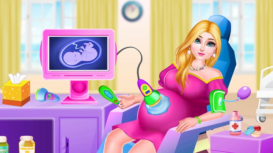 Pregnant Mommy Games Pregnancy экрана 0