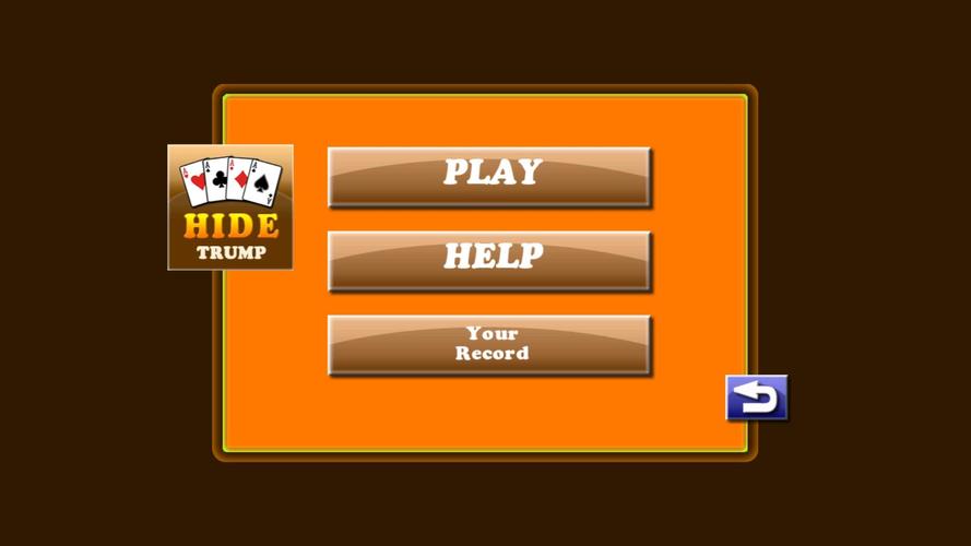 Card Game Coat - Hide Trump屏幕截圖0
