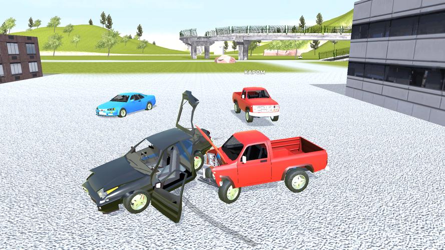 Car Crash - Drift Simulator 3D captura de pantalla 1