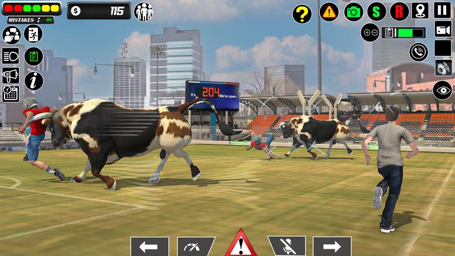 Wild Battle Craft: Bull Fight屏幕截圖3