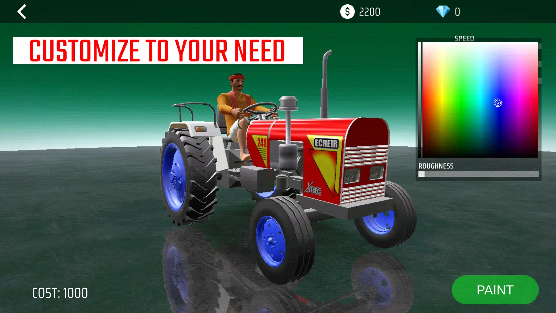 Indian Tractor PRO Simulation Ảnh chụp màn hình 2