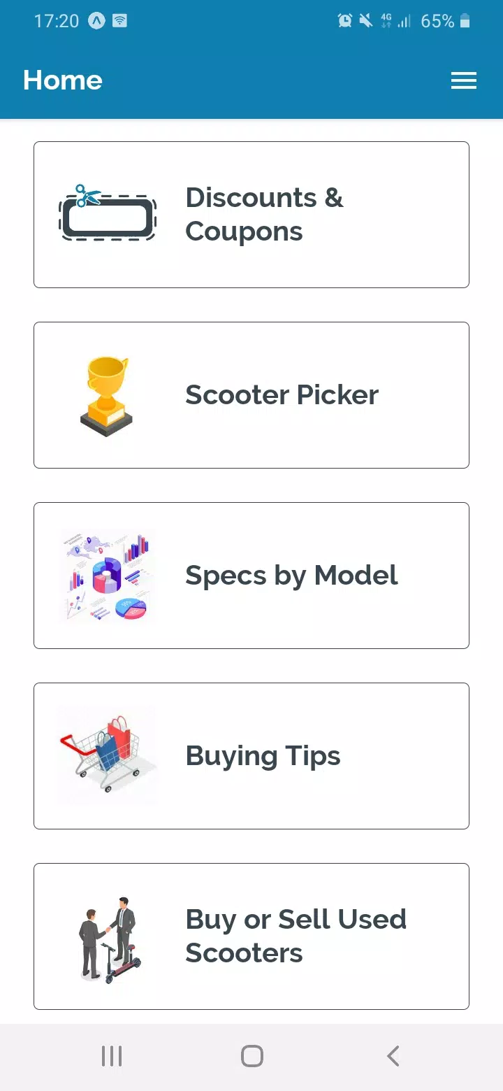 Screenshot Electric Scooter Universal App 2